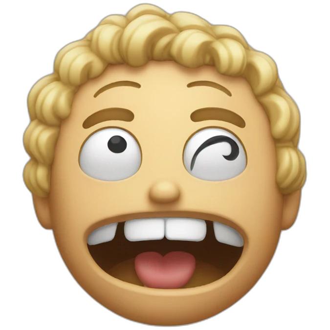 shocked face with hands on the head emoji