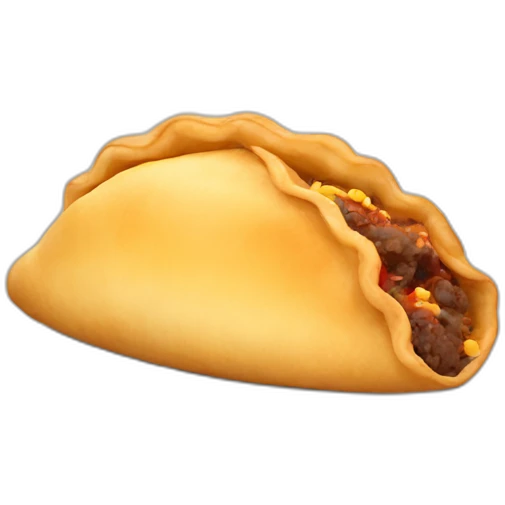 Empanada emoji