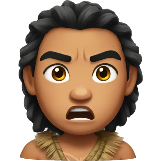 Moana angry emoji