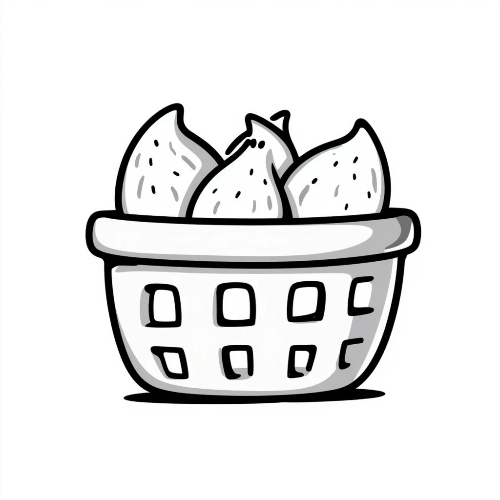 a basket with holes emoji