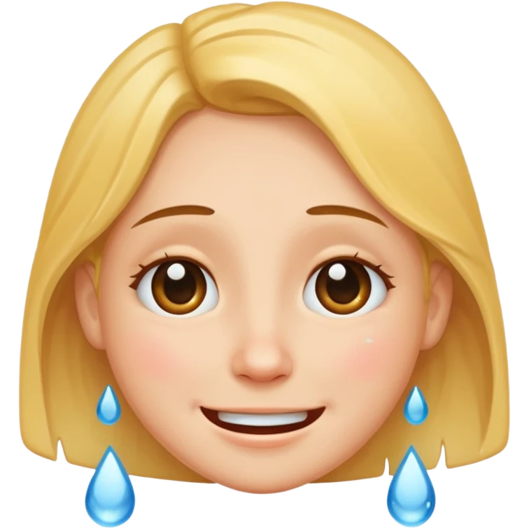 carita sonriente con lagrimas emoji