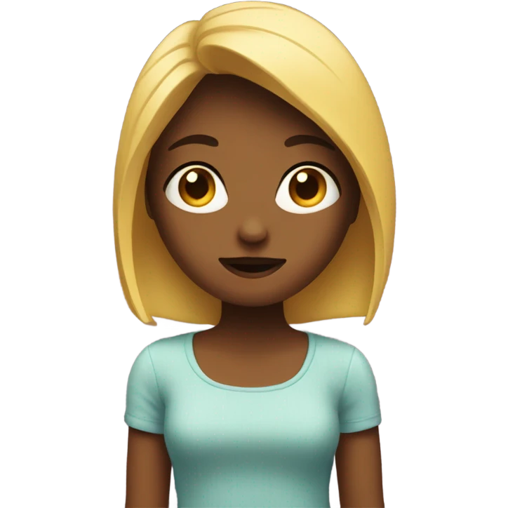 a girl watching netflix emoji