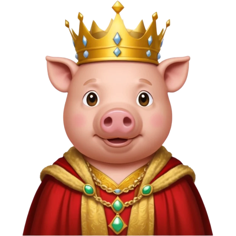 PIG KING emoji
