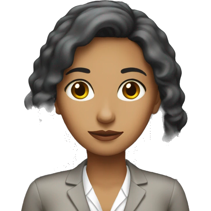 Latina office girl emoji