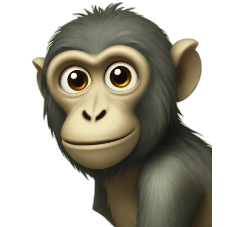 Lizard monkey emoji