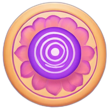 Sahasrara chakra detailed emoji