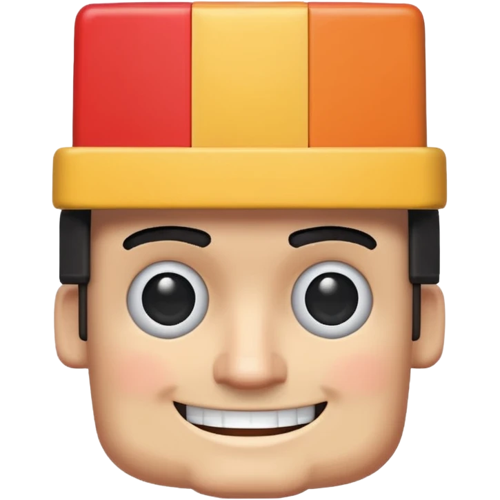 Crazy blocky roblox man emoji
