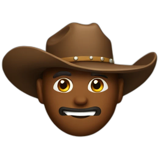 cowboy trigger emoji
