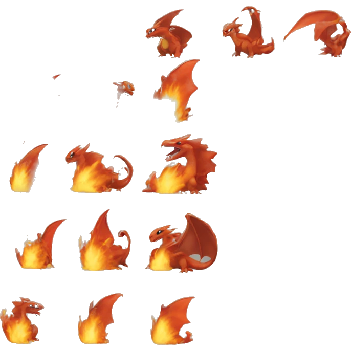 dracaufeu Pokémon  emoji