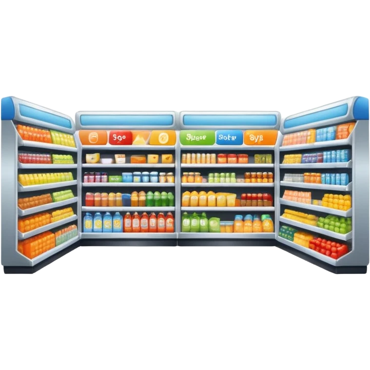 supermarket business emoji