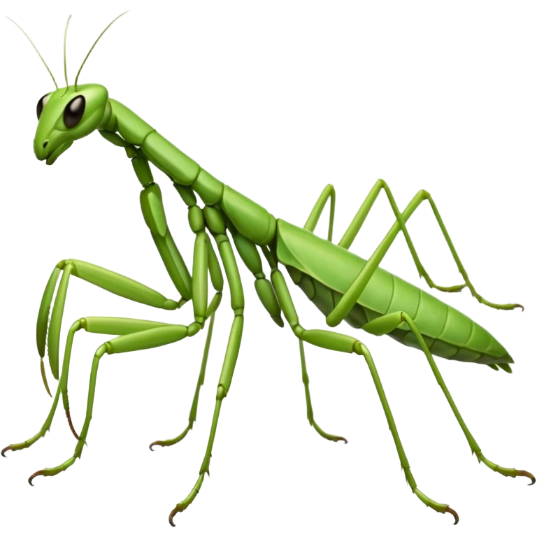 A mantis emoji