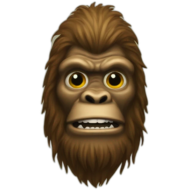 Sasquatch emoji