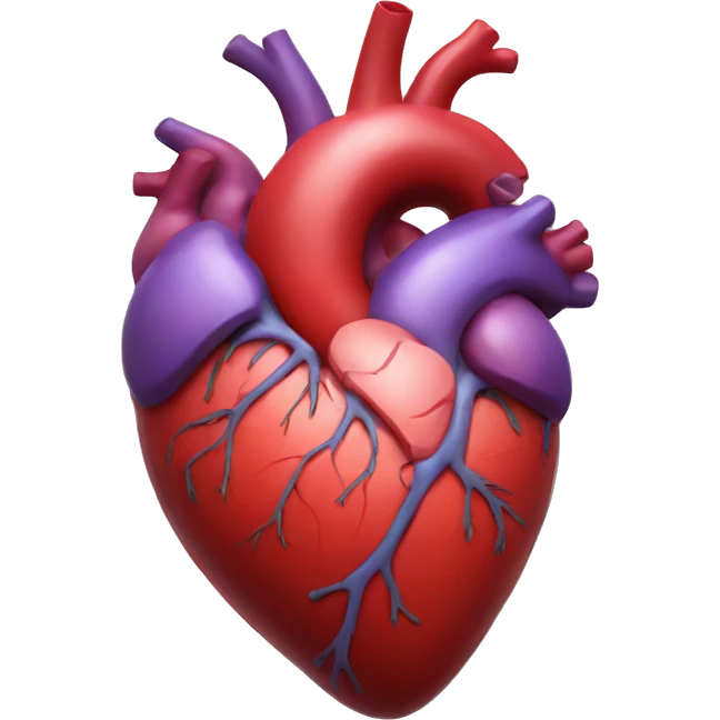 anatomical heart emoji