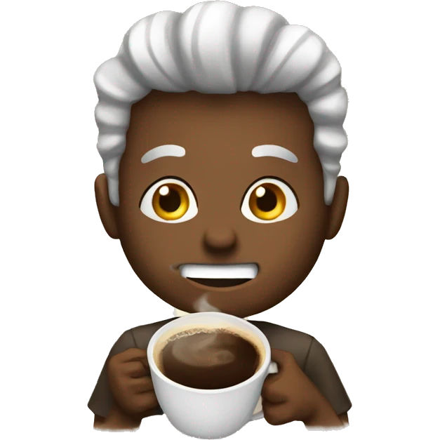 i need coffe emoji