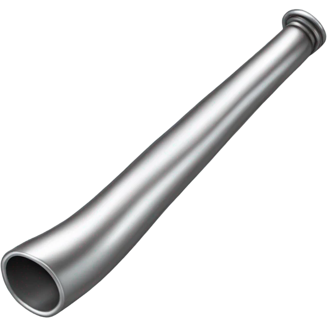 one long pipe silver emoji