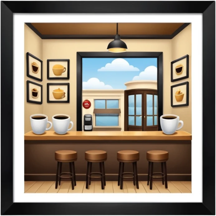 coffee shop emoji