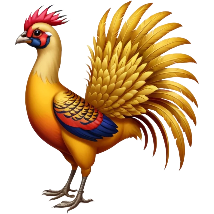 golden pheasant emoji