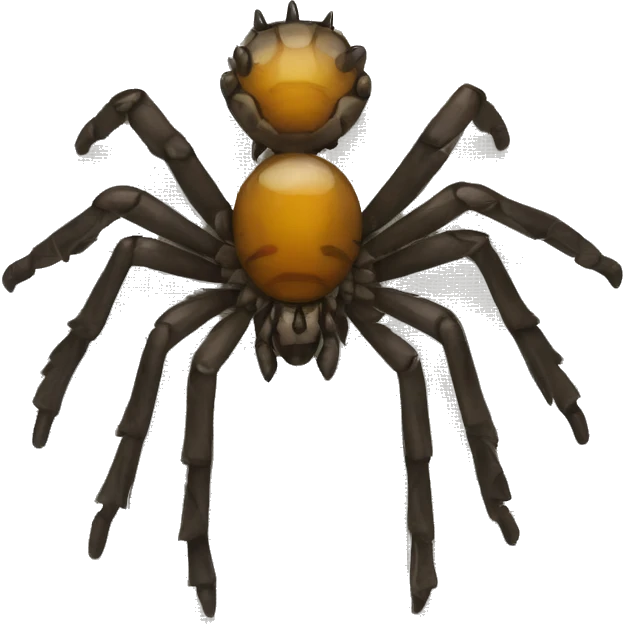 Broche araignée emoji