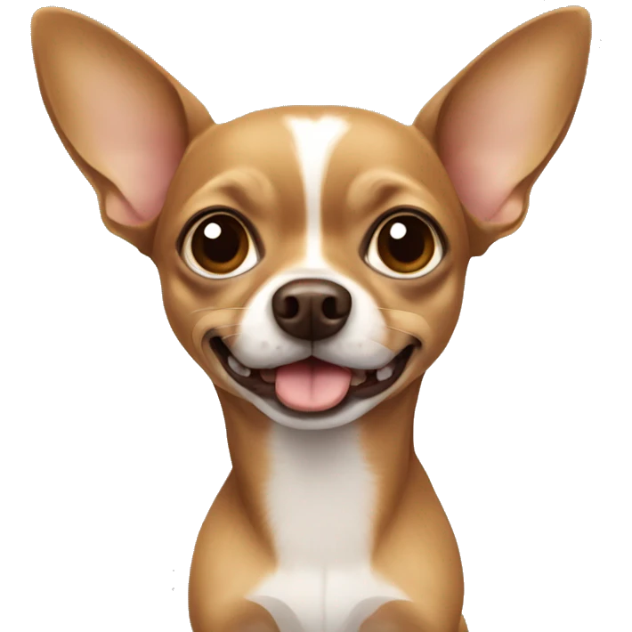 Brown chihuahua emoji