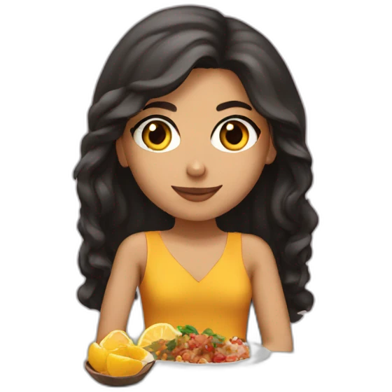 lebanese girl on a date emoji