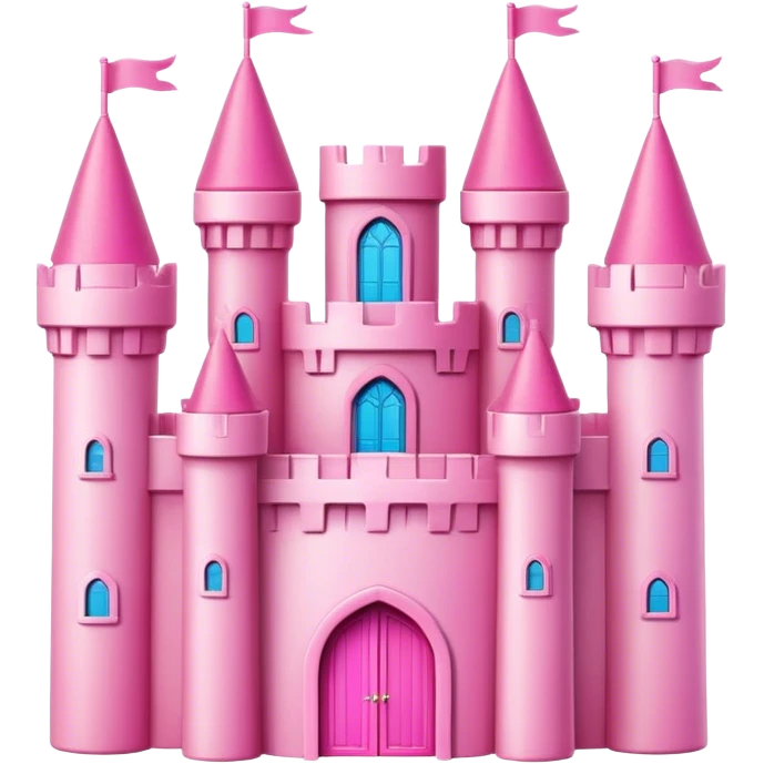 Barbie castle emoji