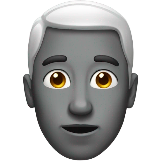Big nose human emoji