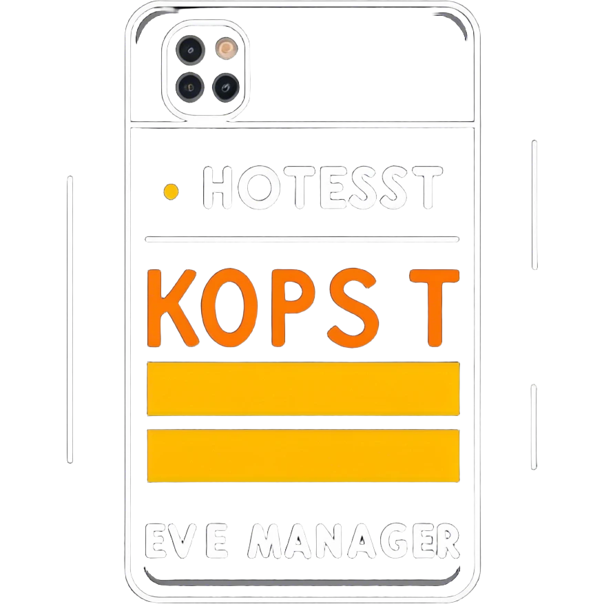 A sign saying “HOTTEST CASE MANAGER EVER” emoji