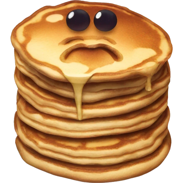 Monster pancake emoji