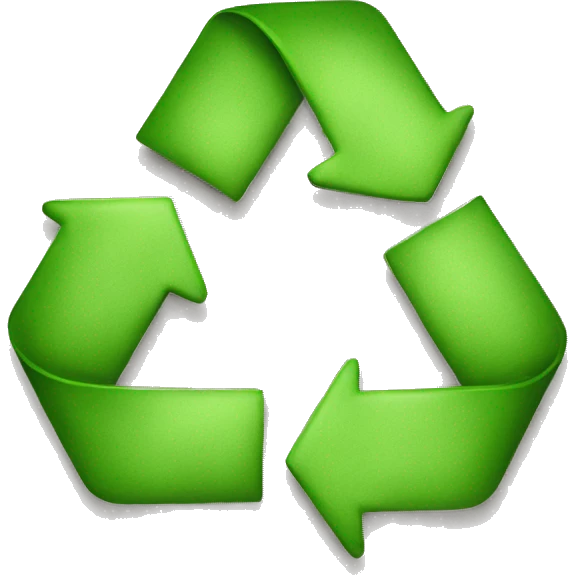 Recycling Symbol Emoji emoji
