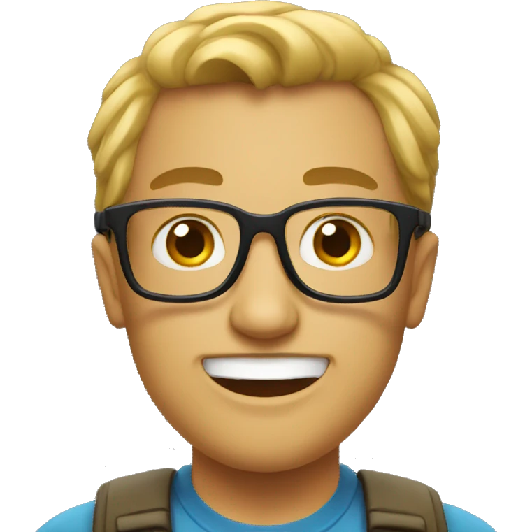 Nerdy emoji