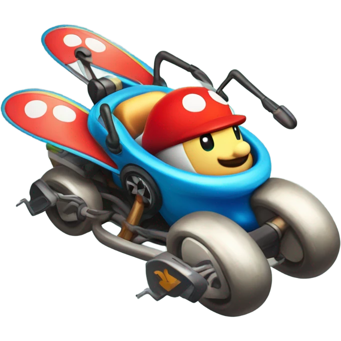 Give me a malaria Mario kart map icon  emoji