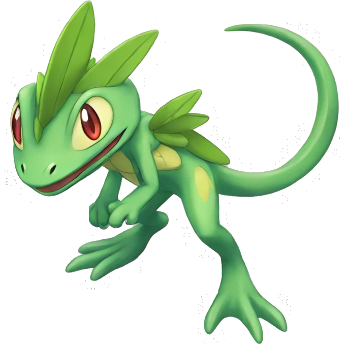  Treecko-Sceptile-Celebi full body emoji