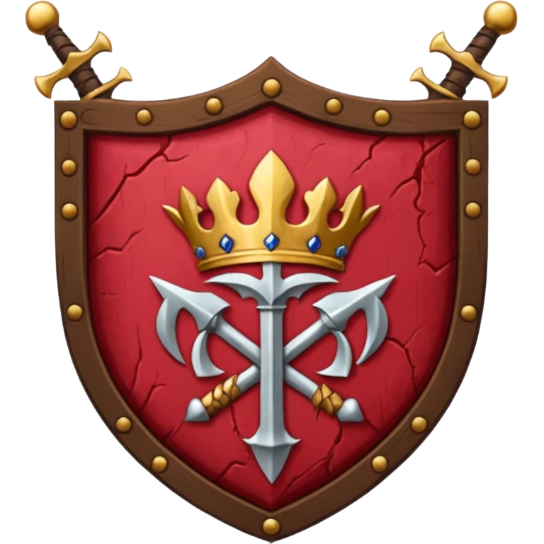 brasão sangrando medieval rosa de sangue vermelha emoji