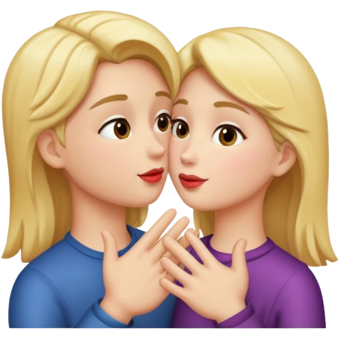 hand kiss emoji