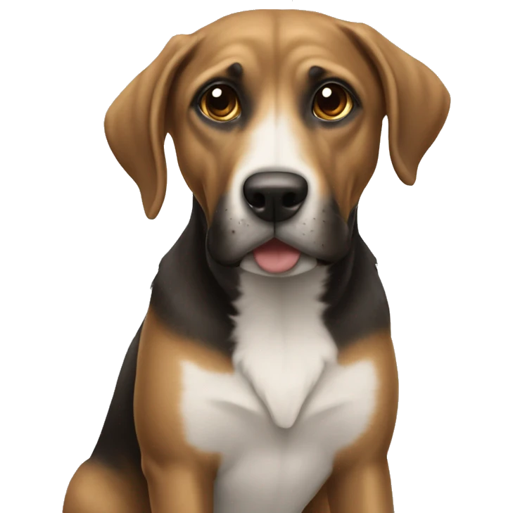 Perro enojado emoji