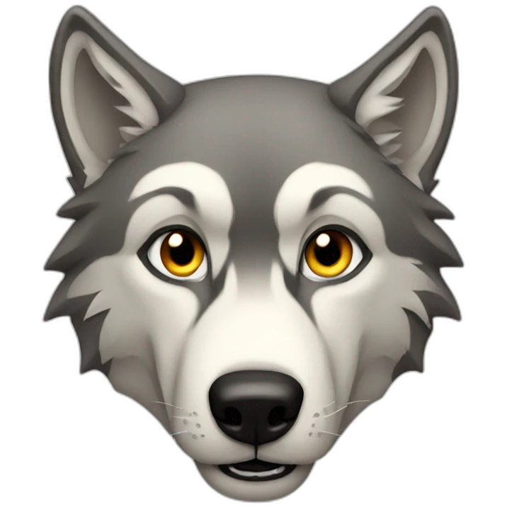 Wolf emoji