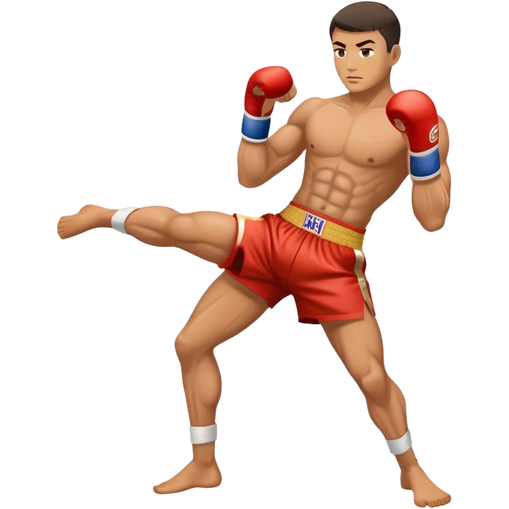muay thai emoji