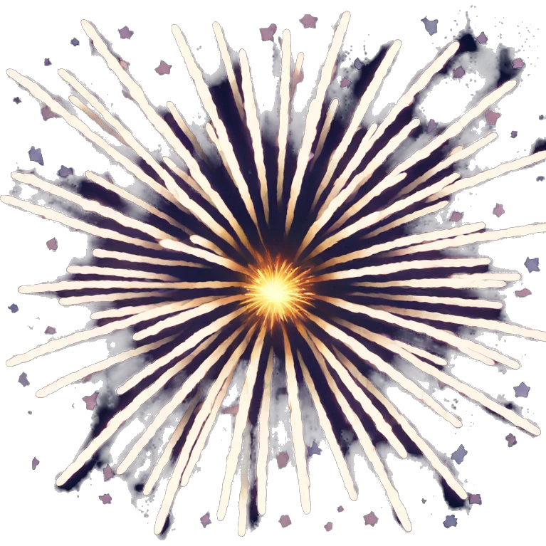Fireworks emoji