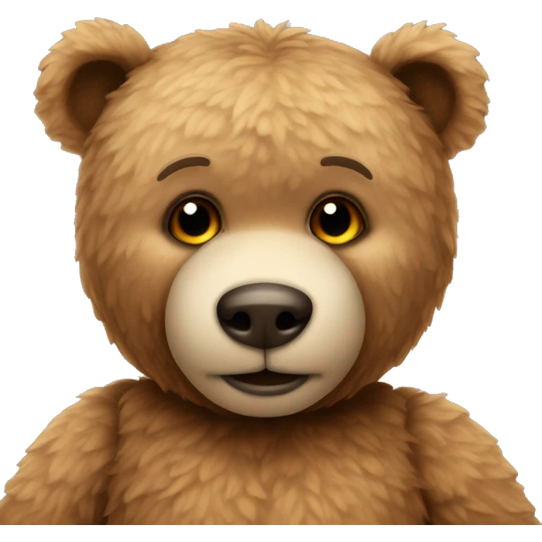 Teddy bear emoji