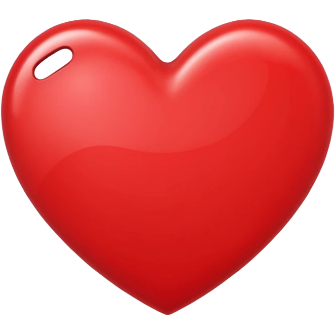 red greeting card emoji