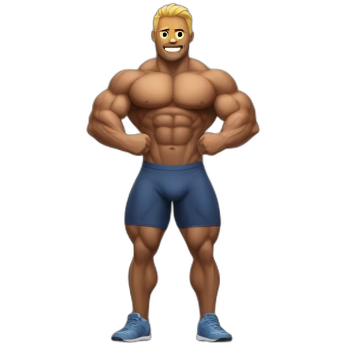 Bodybuilder emoji