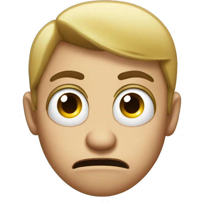 really pissed off rolling eyes face emoji