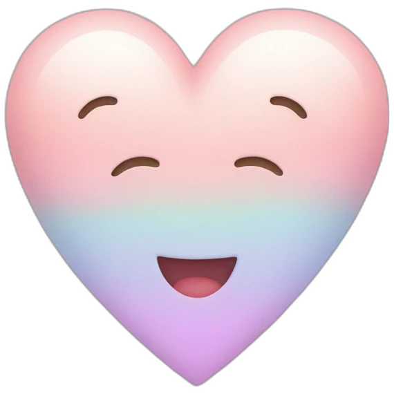 pastel Heart emoji