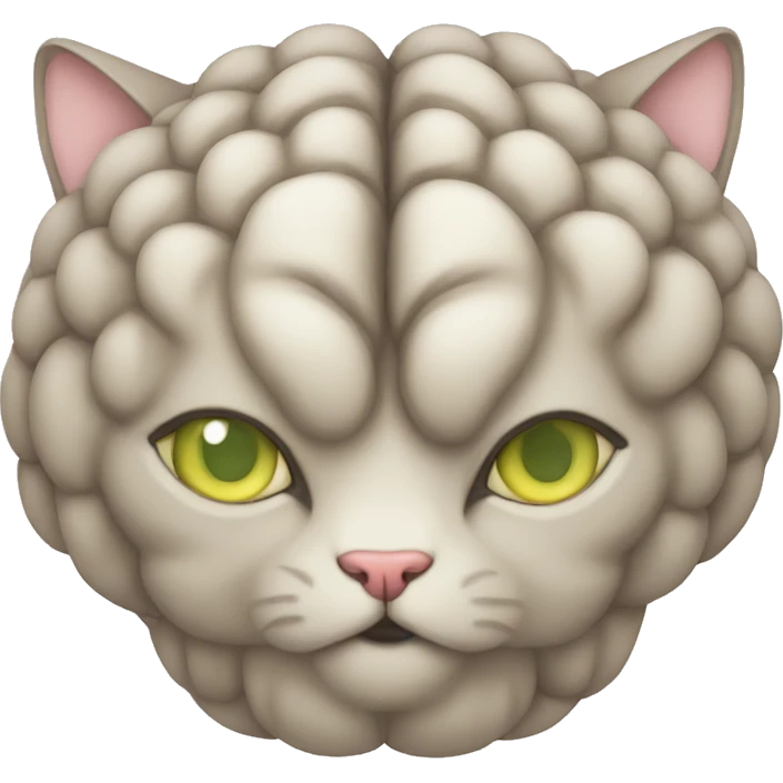 cat-brain emoji