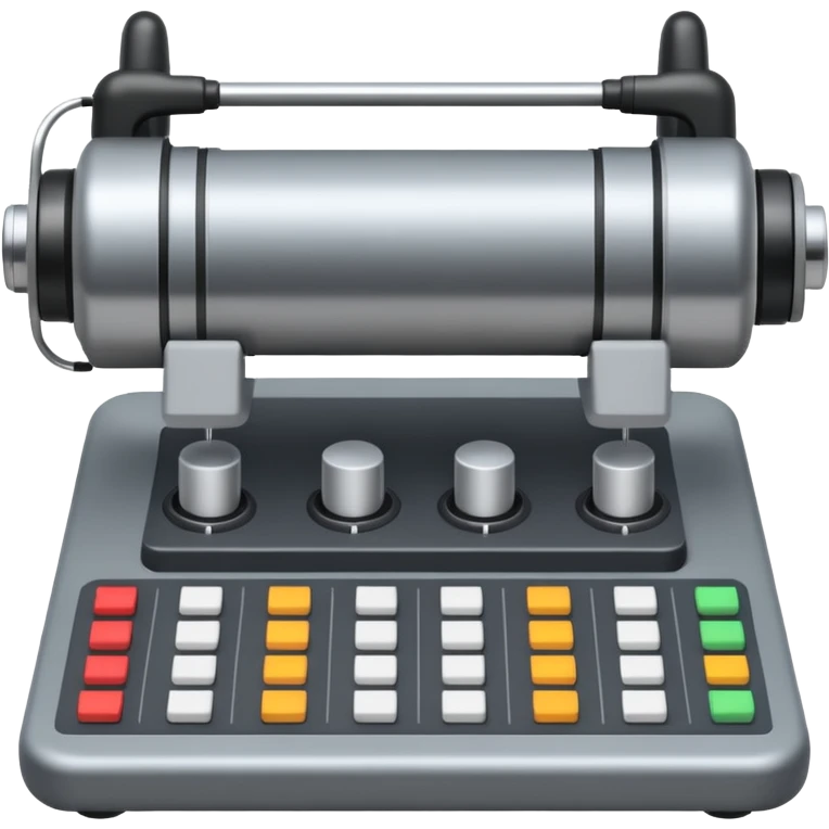 mixer with faders  emoji
