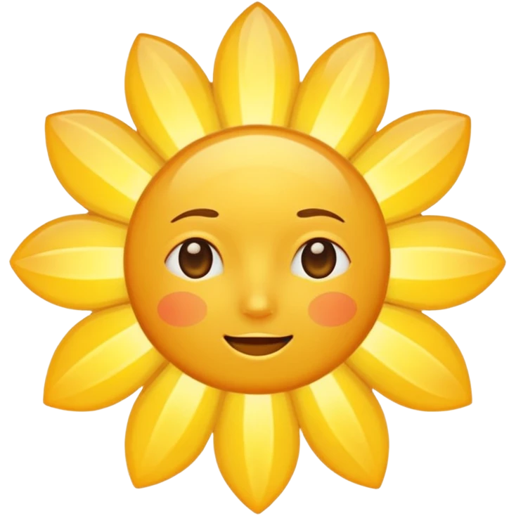 Ray of sunshine ￼ emoji