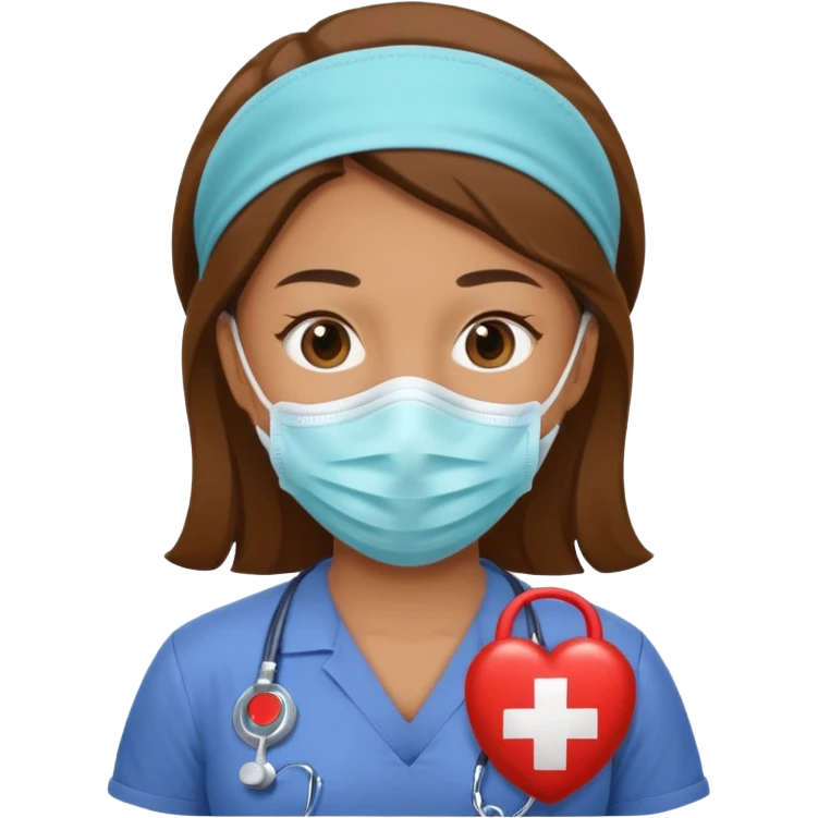 ICU Nurse doing cpr  emoji