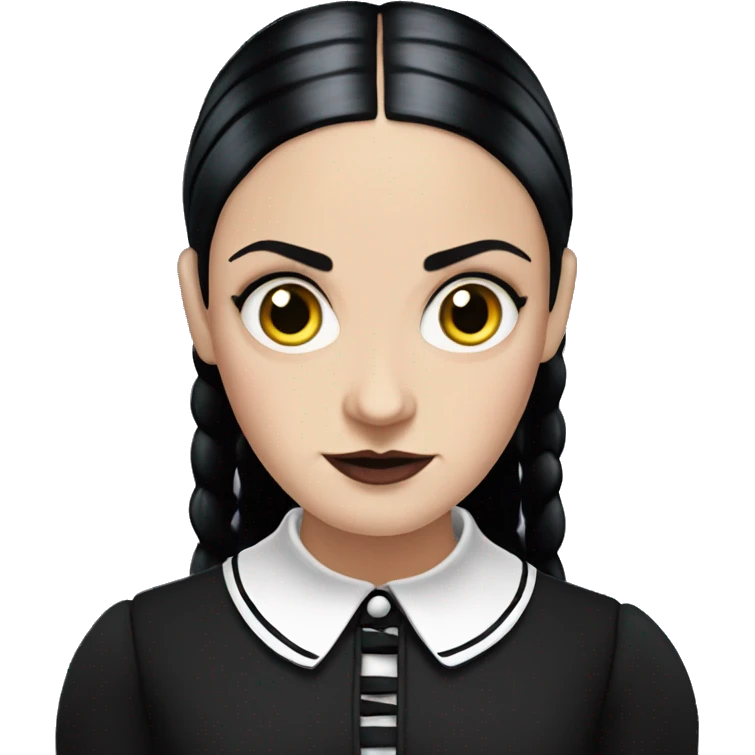 Wednesday Addams emoji