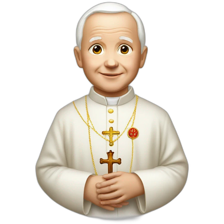 John-paul-II-children emoji
