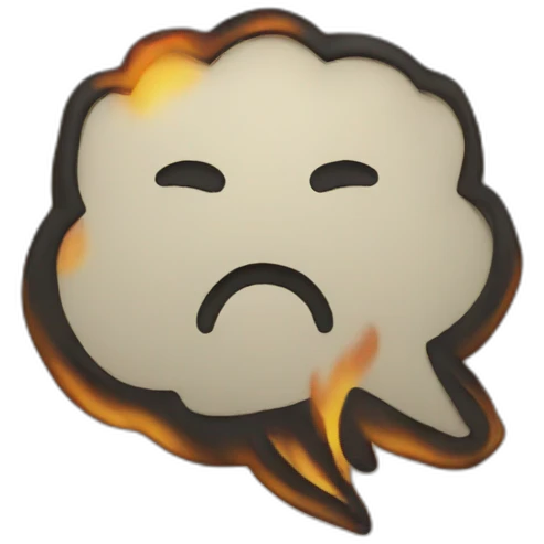 Memo in fire emoji